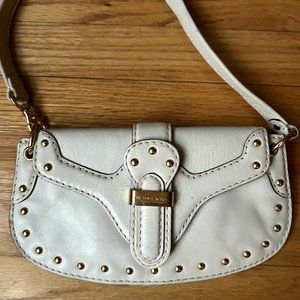 Vintage Michael Kors White Clutch Handbag